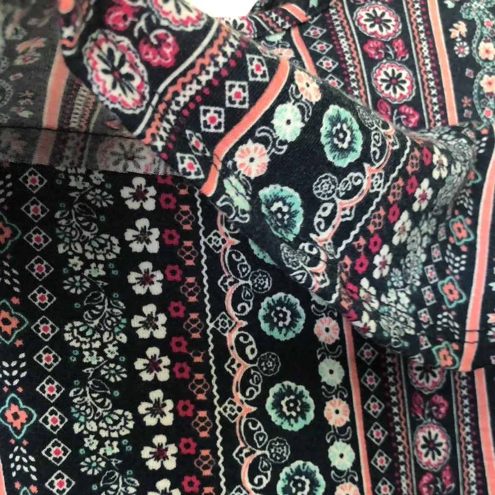 Joey B Romper Girls Size‎ XL Multicolored Cold Shoulder